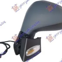 OGLINDĂ RETROVIZOARE ELECTRICĂ CU LAMPĂ (CC) (STICLĂ CONVEXĂ)