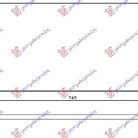 CONDENSOR ALL MODEL (745x328x16)