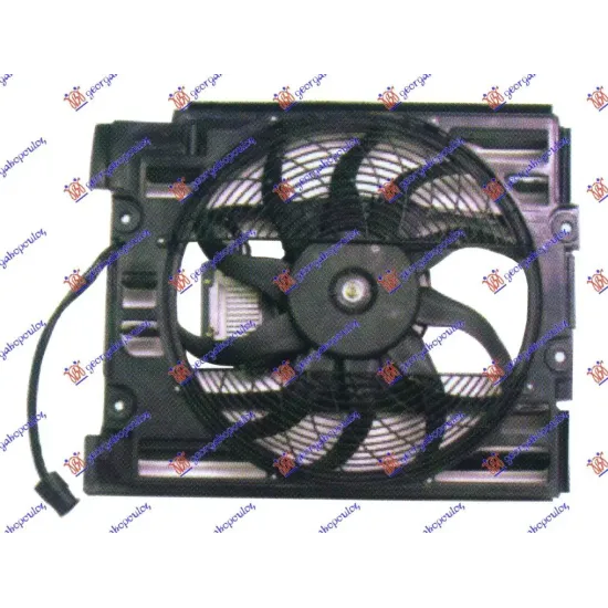 ANSAMBLU VENTILATOR RĂCIRE A/C 98- (BENZINĂ -DSL)(3PIN)(3PIN)