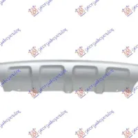 ORNAMENT - BANDOU SPOILER SPATE (2 ORIFICII EVACUARE) (ARGINTIU)