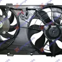 ANSAMBLU VENTILATOR RĂCIRE DOUB. 2.3PET-2.4ΤD +A/C