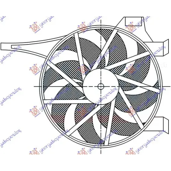 ANSAMBLU FUNCȚIONARE A/C 1.3-1.7 CDTi (180 WATT)