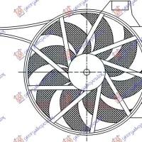 ANSAMBLU FUNCȚIONARE A/C 1.3-1.7 CDTi (180 WATT)