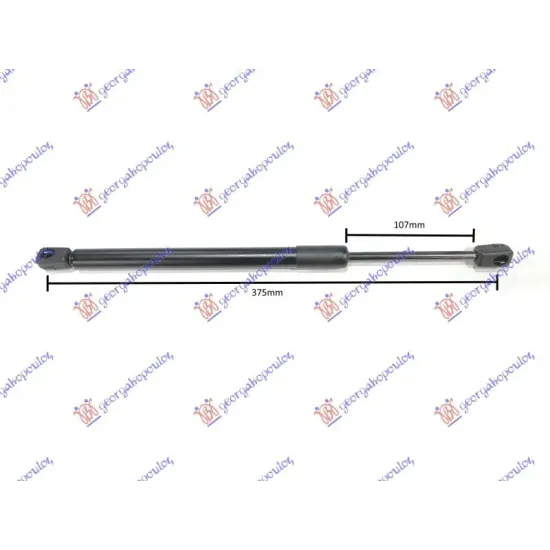 GAS SPRING TAIL GATE (377L-365N) (STROKE 107mm)