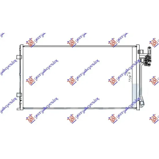 CONDENSER 2.0 PETROL - 2.0 DIESEL (698x539)