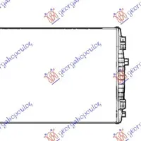 RADIATOR 1.0 TSi-1.2-1.4 TFSi BENZINĂ - 1.6-2.0 TDi DIESEL (650x400) (KOYO)