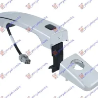 MÂNER UȘĂ FAȚĂ EXTERIOR CROMAT (CU ACCES FĂRĂ CHEIE)