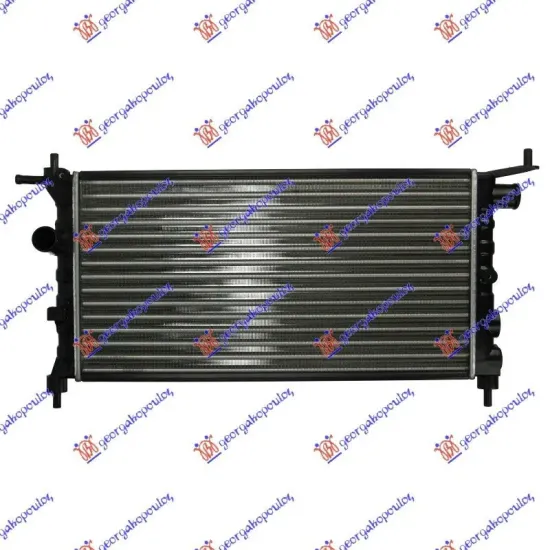 RADIATOR 1.2-1.4 -A/C (53x28) (DIAGONAL)