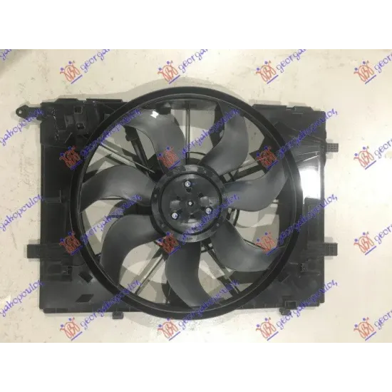 ANSAMBLU VENTILATOR RĂCIRE BENZINĂ-DIESEL (4 pini) (480 mm)