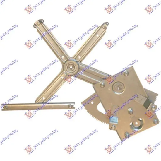 MECANISM MACARA REGLAJ GEAM FAȚĂ ELECTRIC (FĂRĂ MOTOR) (CALITATE A)