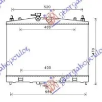 RADIATOR 1.6 i16V (38x60x16) (KOYO)