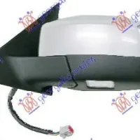 OGLINDĂ RETROVIZOARE ELECTRICĂ ÎNCĂLZITE GRUNDUITE (CU LAMPĂ LATERALĂ &F (CALITATE A) (STICLĂ ASFERICĂ)