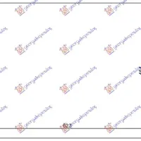 CONDENSOR 1.6/2.0 D (2.4 D5) DIESEL (585x470x16)