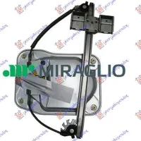 MECANISM MACARA REGLAJ GEAM FAȚĂ ELECTRIC (FĂRĂ MOTOR) (CU PANOU) (CALITATE A)