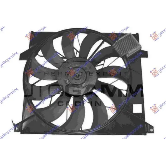 ANSAMBLU VENTILATOR RĂCIRE 5.4 BENZINĂ - 2.7-4.0 DIESEL (524 mm) (2 pini)