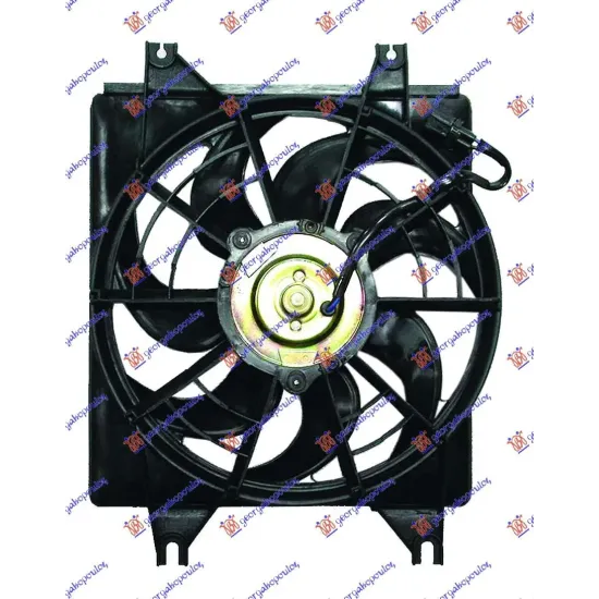 VENTILATOR RADIATOR COMPLET A/C GAZOL