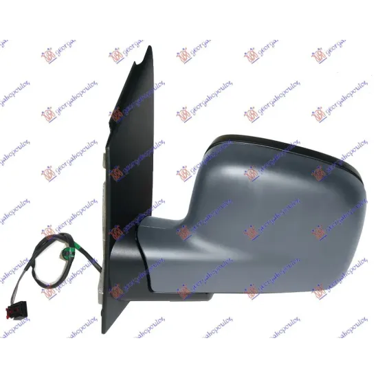 OGLINDĂ EXTERIOARĂ ELECTRICĂ ÎNCĂLZITĂ GRUNDUITĂ (CALITATE A) (STICLĂ ASFERICĂ)