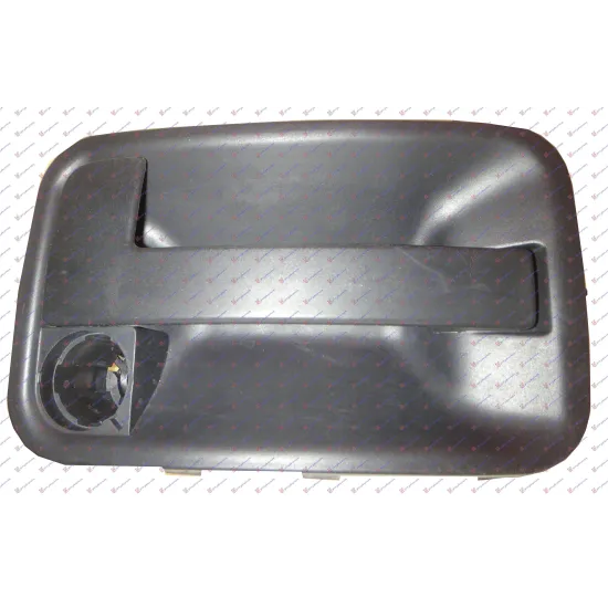 MÂNER UȘĂ GLISANTĂ EXTERIOR RH (CU GAURĂ CHEIE)