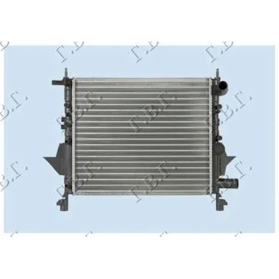 RADIATOR 1,1cc I 8V-1.2cc 16V (43x37,7)FĂRĂ A/C