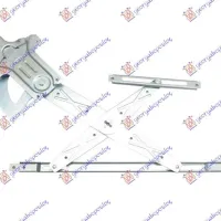 FRONT WINDOW REGULATOR ELECTRIC (WITHOUT MOTOR)