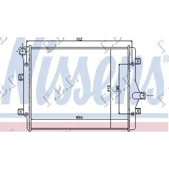 RADIATOR 2.0 TFSi BENZINĂ -1.6, 2.0 Tdi DIESEL (650x450) (MECANICĂ)