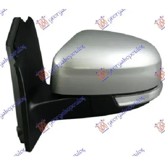 DOOR MIRROR ELECTRIC HEATED FOLDABLE (WITH LAMP&FRONT LIGHTS) (A QUALITY) (ASPHERICAL GLASS)