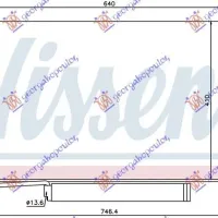 CONDENSOR DIESEL (60x41x12) (BUS)