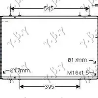 RADIATOR 1.5 HYBRID (600x350x16)