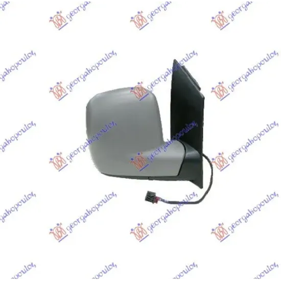 OGLINDĂ ELECTRICĂ UȘĂ ÎNCĂLZITĂ GRUNDUITĂ (CALITATE A) (STICLĂ CONVEXĂ)