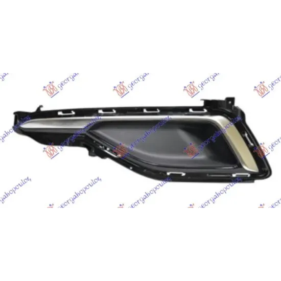 FRONT BUMPER GRILLE SIDE (WITHOUT FRONT LIGHTS HOLE & CHROME)