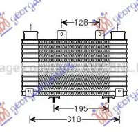 RADIATOR INTERCOOLER 2,5-3,0 TDCi (245x198)