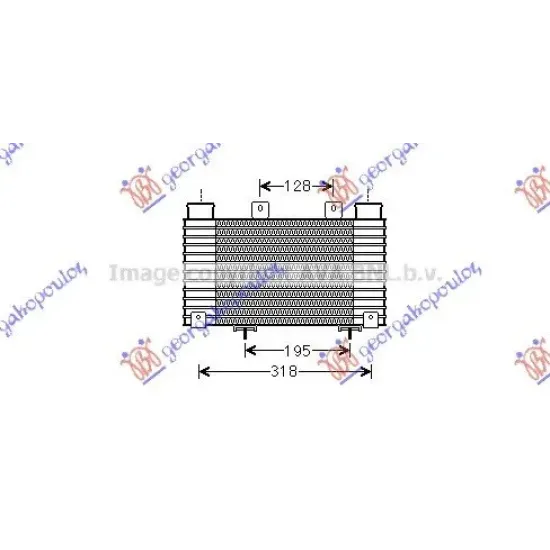 RADIATOR INTERCOOLER 2,5-3,0 TDCi (245x198)