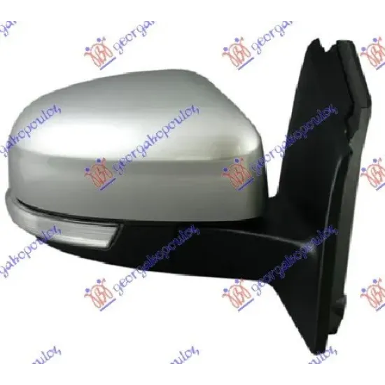 DOOR MIRROR ELECTRIC HEATED FOLDABLE .(WITH LAMP -FRONT LIGHTS &SENSOR) (A QUALITY) (ASPHERICAL GLASS)