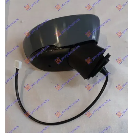 OGLINDĂ RETROVIZOARE ELECTRICĂ (CU LAMPĂ CU LED) 7PIN (STICLĂ CONVEXĂ)