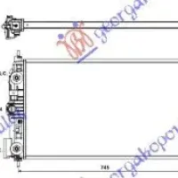 RADIATOR 2.0 CDTi (68x39) AUTOMATIC