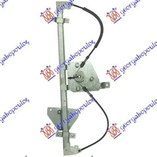 MECANISM MACARA REGLAJ GEAM FAȚĂ ELECTRIC (FĂRĂ MOTOR)(CALITATE A)