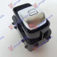 Comutator ușă (bază neagră/bucată argintie) (4 pini)