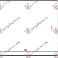 CONDENSOR 2.0 CDTi (55x46) TUBE stâng