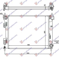 RADIATOR DIESEL 1.4CRDi/1.6CRDi (480x385)