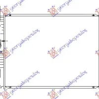 RADIATOR 4.3-5.0 ΒΕΝΖ (64x47,2x42) AUTO