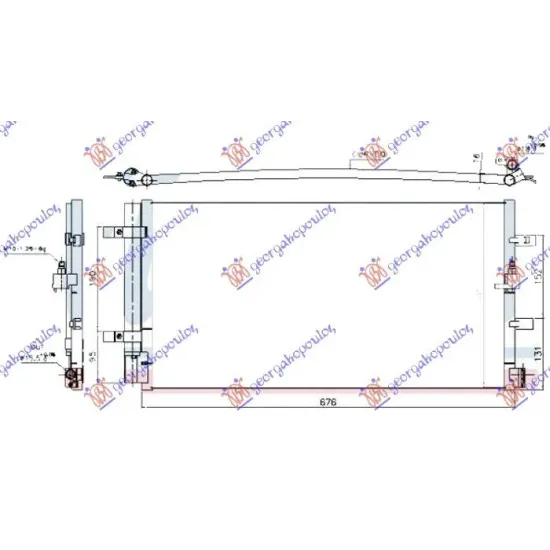CONDENSOR 3.0 TFSi-3.2 FSi / 2.7-3.0 TDi (676x335)