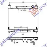 RADIATOR 1,3-1,5(35x49)ΑUTOM