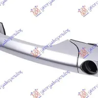 DOOR HANDLE FRONT : REAR (RH=LH) OUTER SATIN CHROME