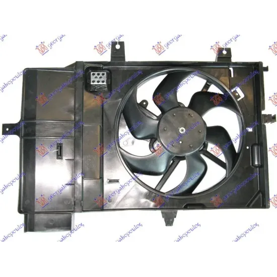 ANSAMBLU VENTILATOR RĂCIRE +A/C 1.2-1.4 BENZINĂ 07-