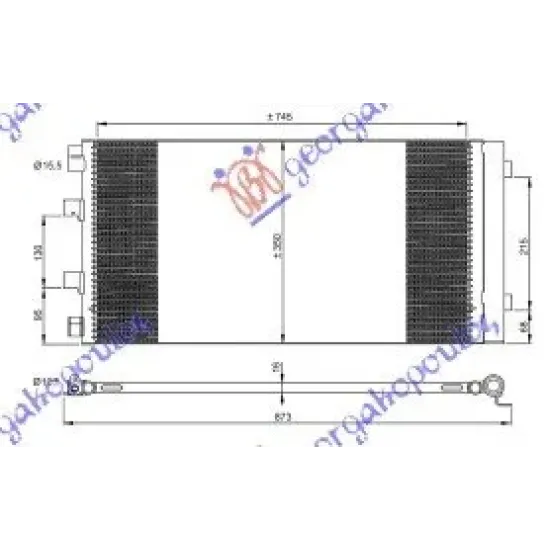 CONDENSOR 2.3 CDTi (79,5x35,5)