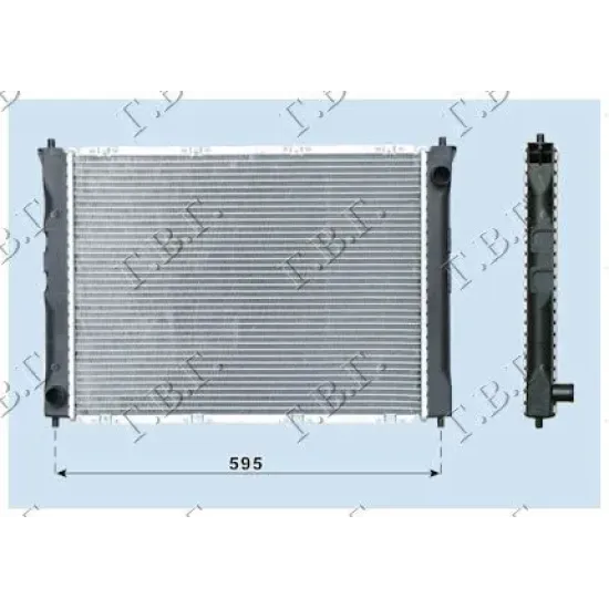 RADIATOR 1.6i16V +A/C (52.2x40)