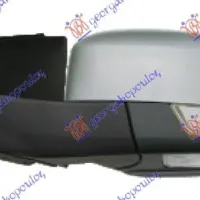 OGLINDA RETROVIZOARE ELECTRICĂ ÎNCĂLZITĂ PLIABILĂ CU LAMPĂ PICIOR (STICLĂ ASFERICĂ)