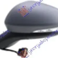 OGLINDA RETROVIZOARE ELECTRICĂ ÎNCĂLZITĂ (CU LAMPĂ) (STICLĂ ASFERICĂ)