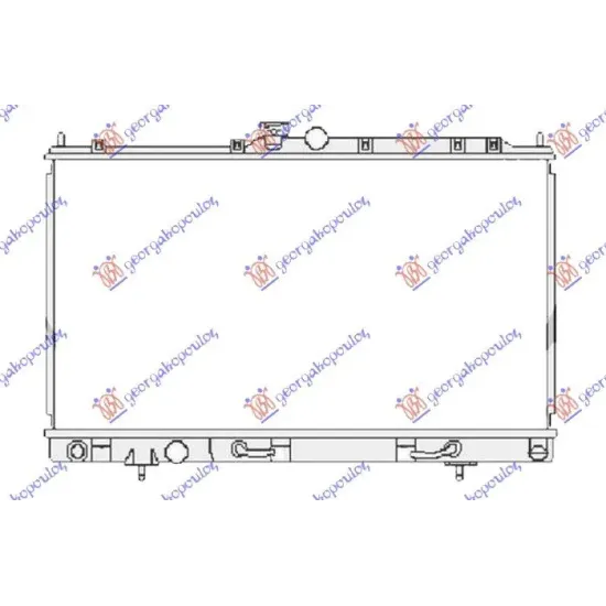 RADIATOR 1.3-1.6-2.0 BENZINĂ AUTO (685x375) (MAHLE BEHR)