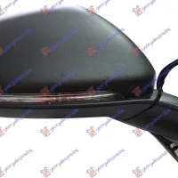 OGLINDĂ RETROVIZOARE ELECTRICĂ ÎNCĂLZITĂ PLIABILĂ (CU LAMPĂ &SL&MM (CALITATE A) (STICLĂ CONVEXĂ)